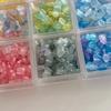 Cute Butterfly Acrylic Charms Assorted Beads for DIY Jewelry Craft 70 Pcs