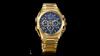 Megir Blue Stainless Steel Creative Design Men Quartz Wristwatch