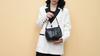 Pu Water Bucket Bag For Women With Multicompartment And Zipper Closure For Daily Use