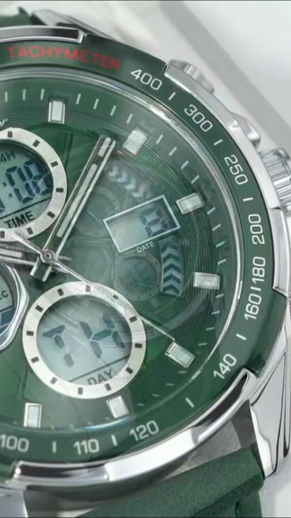POEDAGAR Luxury Men Watch Luminous Week Date Digital LED Quartz Clock Alarm Dual Time Display Electronic Watches