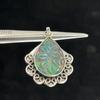 CERTIFIED 41 Ct Natural Pear Opal 925 Starling Silver Pendant Jewelry For Her MY.PD-206-NS