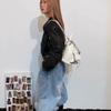 Studded Leather Backpack Women's Fashionable Vintage Style Bag with Adjustable Straps and Multiple Pockets