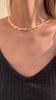 Yousheng Necklace Cold Feel Snake Bone Twine Style Non-Broken Trendy Gold Silver Color Weave Chain for Dating