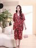 Casual Women's Two Pieces Set Summer Vintage Clothes Plus Size High Waist Pants Sets
