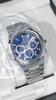 POEDAGAR Business Man Wristwatch Date Chronograph Waterproof Luminous Luxury Watch Stainless Steel Quartz Watches Male