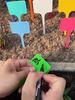 Waterproof T-shaped Plastic Plant Labels Garden Tags Nursery Plant Markers Name Tags for Flower Pots Bonsai Gardening Accessories