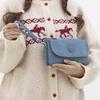 Crossbody Bag Women's Lightweight Coin Purse Nylon Water-Repellent Mobile Phone Bag