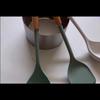 1PCS Long Wooden Handle Kitchenware Utensils Set Heat Resistant Non-stick Silicone Cookware Spatula Soup Spoon Shovel Kitchen Cooking Tool