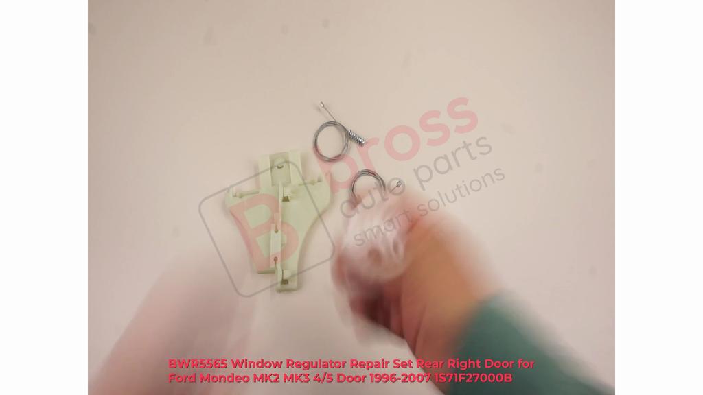 BWR5565 Vindusheis Reparasjonssett Bakdør Høyre for Ford Mondeo MK2 MK3 4/5 Dørs 1996-2007 1S71F27000B