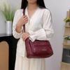 Multi-compartment Simple All-match Middle-aged and Elderly Mother's Large-capacity Casual Shoulder Crossbody Bag