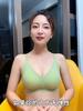 Seamless Latex Underwear Women's Summer Thin Section Without Steel Ring Small Breasts Gathered Breasts Anti-sagging Sports Bra