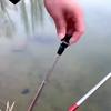 Dual-purpose Black King Kong Bracket Turret Fishing Rod Holder with Ground Plug, Telescopic Design.