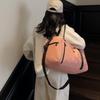 Travel Bag Large Capacity Dry and Wet Separate Sports Fitness Bag for Short Distance Storage Bag with Separation Shoes Bags