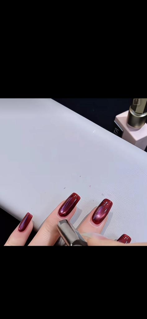 5ml Purple Ice Translucent Cat Eye Nail Gel for Spring Summer DIY Nail Art Tools Soak Off UV LED Gel Long Lasting Manicure Kit