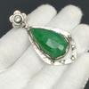 Emerald Gemstone Pendant, 925 Sterling Silver Jewelry Pendant, Emerald Gemstone Jewelry Emerald Pendant For Women, Pendant For Gifts For Her