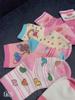 12Pairs/Lot Toddler Socks With Grip Non-Slip Baby Kids Sticky Slipper Cotton Crew Socks 1-3/3-5T