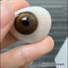 FreshLady 2pc 14.5mm Yearly Colored Contact Lenses, Soft Hydrogel Beauty Lens for Natural Brown/Blue/Grey Eyes