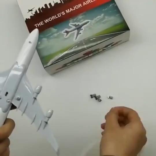 20CM Diecast Metall Legierung Antonov An-225 „Mriya“ Flugzeug Modell 1/400 Maßstab Replik Flugzeug Modell Spielzeug Für Sammlung