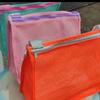 Portable Mesh Beach Bag Wash Handbag Bathing Swimming Bath Bag Transparent Travel Toiletry Bag