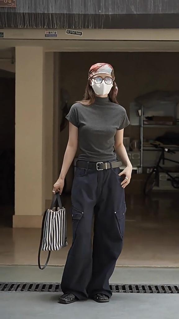 Johnature Fashionable Workwear Large Pockets Casual Pants Autumn Winter Korean-style Vintage Versatile Long Pants