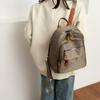 Stylish Nylon Backpack for Women – Lightweight & Water-Resistant Design with PU Accents and Multi-Pocket Storage, Ideal for Daily Use