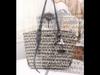 MEXICAN Tote Bag, Shoulder Bag, Women's Handbag, Large Capacity, Black
