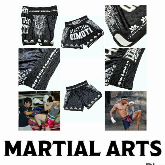 Black Flower Muay Thai Kickboxing Boxing MMA UFC Casual Shorts Gym Sport Unisex Men Women Workout Quick Dry Print Elastic High Waist Training