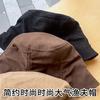 Vintage Corduroy Fisherman Hat With Wrinkled Design For Casual Spring And Fall Wear