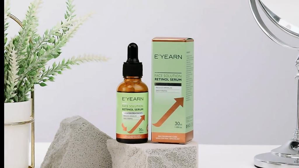 Retinol Wrinkle Face Serum Hyaluronic Acid Pore Shrink Moisturizing Lifting Facial Essence Skin Care Products Beauty