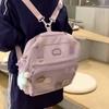 Student Classes Shoulder Bag College Style Women's Crossbody Bag Multifunctional Solid Color Tote Bag Backpack