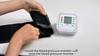 All-in-One Portable Upper Arm Blood Pressure Monitor Large LCD Display One-Touch Operation Voice Reports Hypertension Alerts
