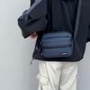 Business Handbag Solid Color Shoulder Bag Large Capacity Men's Commuter Crossbody Bag