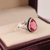 Pink Tourmaline Gemstone 925 Sterling Silver Jewelry Handmade Fashionable Ring RR-57-14