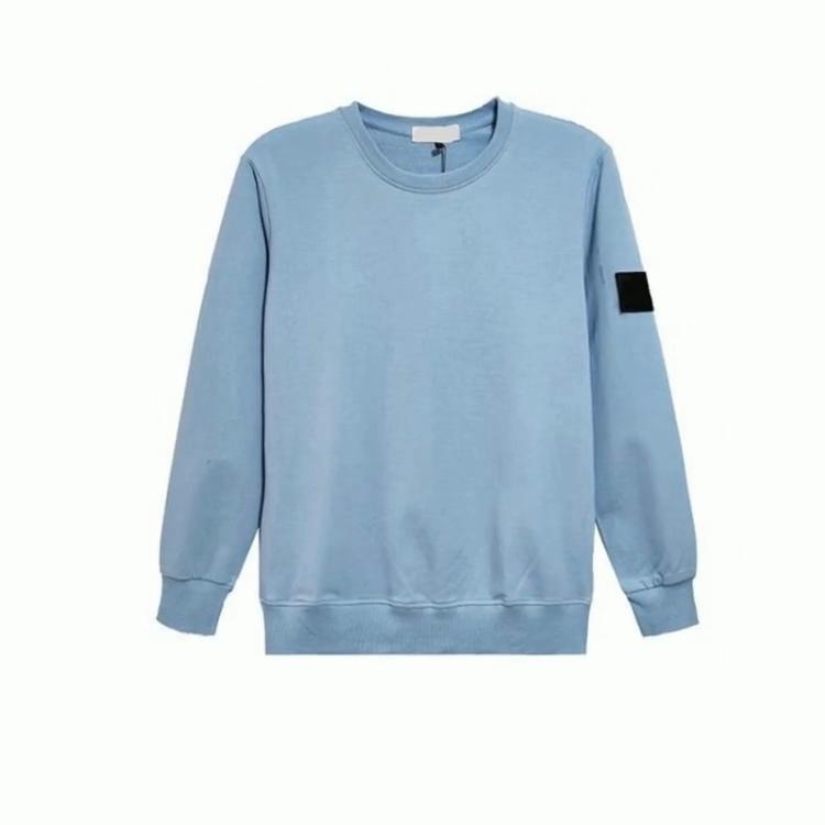 2024 Spring Autumn Fashion Y2K Pullover Harajuku Sweatshirt Men Casual All Match Ropa Hombre Pure Cotton Top Solid Male Clothes