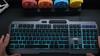 Kabelgebundene Tastatur, Echtes mechanisches Gefühl, Beleuchtete Lichteffekte, Spezielle Gaming-Tastatur, Schwarz mit blauem Licht