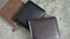 Men’s Pu Leather Trifold Wallet Zipper Wallet Multi Card Holder Coin Pocket Zip Around Wallet Secure Zipper Short Wallet Multi Card Slots Coin Pocket