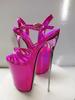 22CM Frauen Sandalen Plattform Peep Toe Catwalk Modell Striptease Schuhe High Heels Nachtclub schuhe Plus Größe