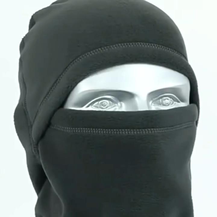 Winter Windproof Cycling Mask & Multi-Function Scarf: Warm Polar Fleece Ski Hat & Cold-Proof Headgear