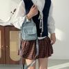 Mini Small Bag Women's Fashion Trendy Shoulder Bag Crossbody All-match Vertical Mobile Phone Bag