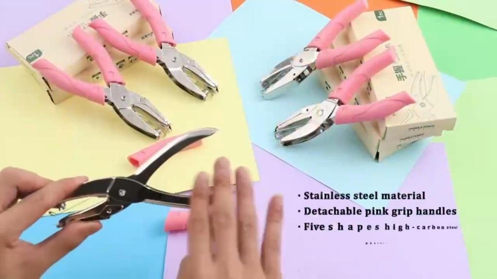 1ks 6mm děrovačka přenosná slitina jednoděrová děrovačka papír materiál scrapbooking řemeslo ruční ruční kancelářské potřeby vazba potřeby