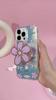 Japanese Korean Style Magnetic Stand Phone Case Compatible and Suitable for iPhone15 14 13 12 11promax xsmax xr 7 8plus Cute Flowers