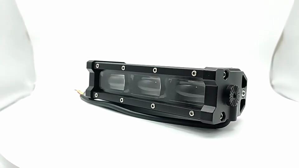 6D Single Row 30W Strip Light Off-road Roof Modification Light Strip