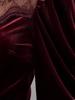 Women's Corset Mesh Top Sweetheart Neck Sheer Long Sleeve Lace Look Slim Going Out Blouse