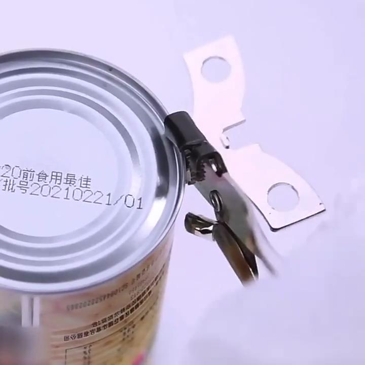Multifunction Household Portable Stainless Steel Safety Side Cut Manual Can Tin Opener Kitchen Tools
