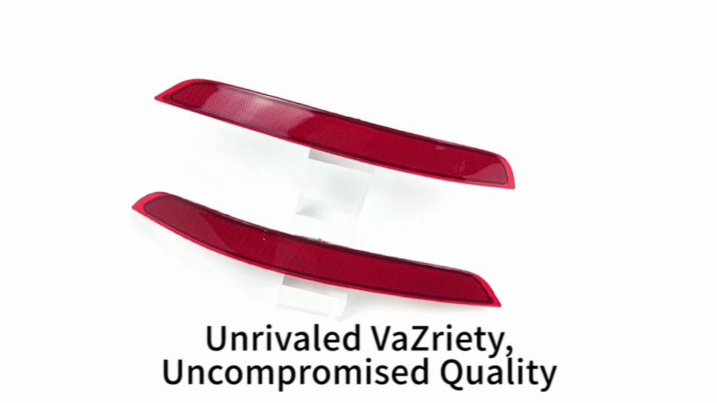 Car Rear Bumper Warning Reflective Strips Reflector Lamp OEM:63147290091 63147290092 For BMW X5 F15 2014 2015 2016 2017 2018
