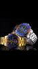 New Luxury Chronograph Quartz Watch Men Gold Stainless Steel Strap Waterproof Mens Watches Luxury Wristwatches