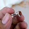 Red Carnelian Ring 925 Sterling Silver Natural Gemstone Handmade Jewelry For Women