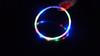 Adjustable USB Rechargeable LED Dog Collar Multi-Color Soft 4 Flashing Modes Cut- To- Fit Design for Nighttime Safety Visibility