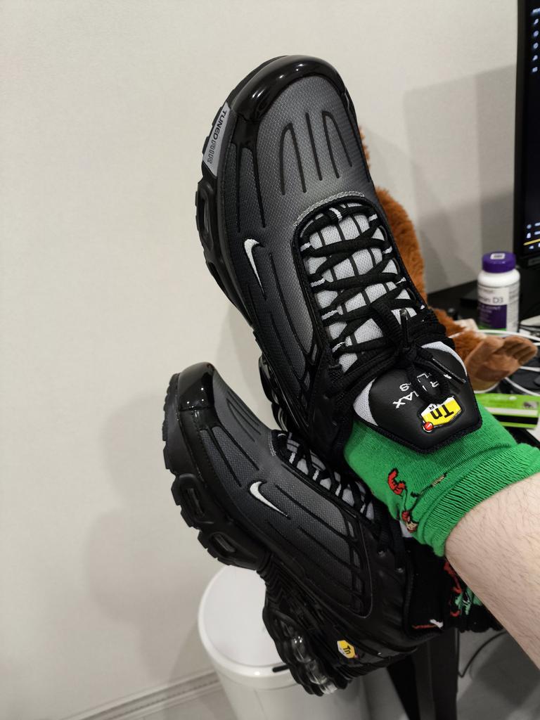 Buy Nike Air Max Plus TN 3 III - Men's Sneakers Shoes Black CJ9684