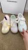 All-match Flat-bottomed Women's Shoes, Fashion German Training Shoes, Breathable Soft-soled Shoes, Increased White Shoes
